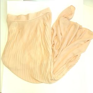 Cream color maxi skirt